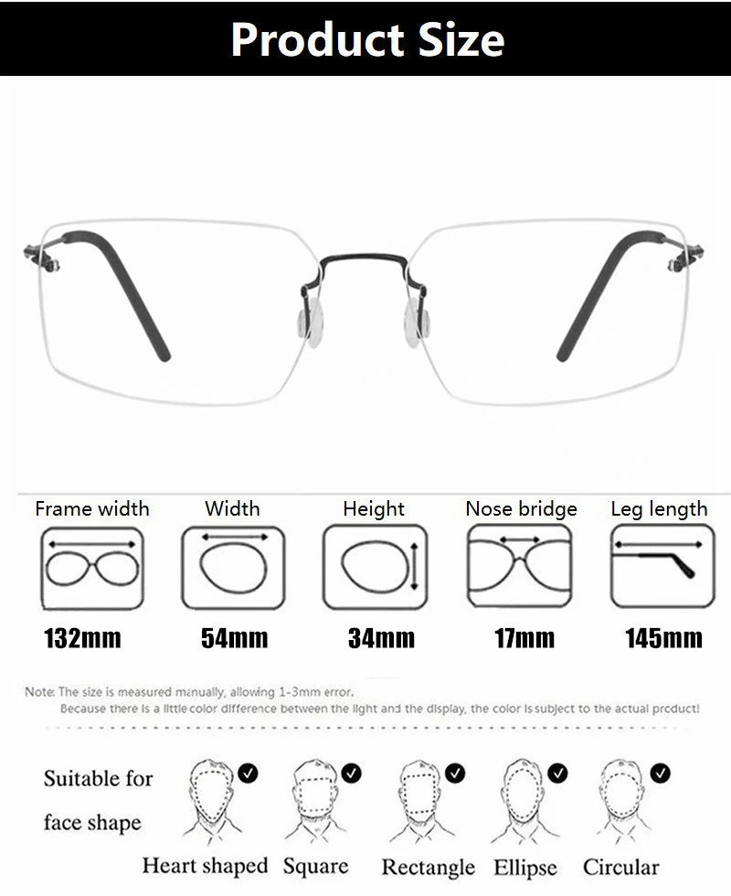 Aimee 2459 Eyeglasses — Frame Dimensions and Sizing Chart