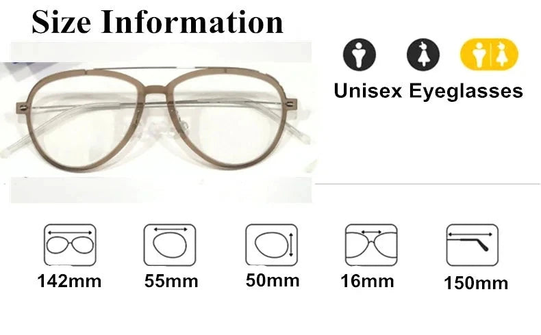 Aimee 46547 Eyeglasses — Frame Dimensions and Sizing Chart