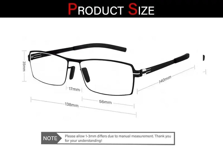 Aimee 5085 Eyeglasses — Frame Dimensions and Sizing Chart