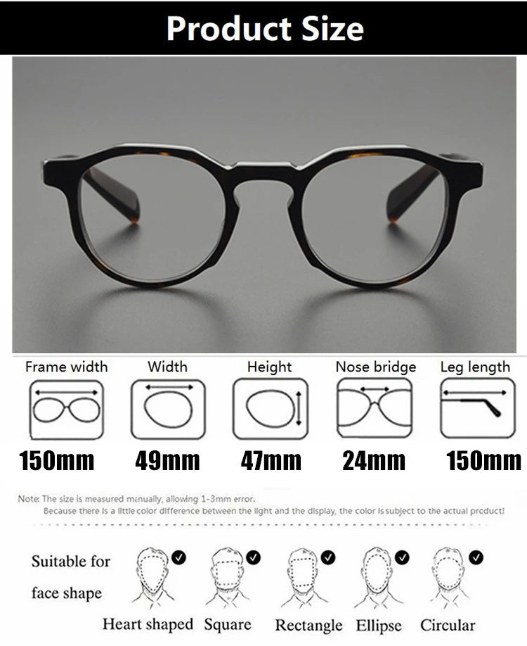 Aimee 533 Eyeglasses — Frame Dimensions and Sizing Chart