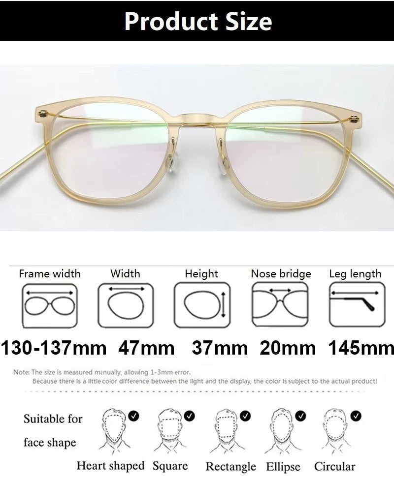 Aimee 6609 Eyeglasses — Frame Dimensions and Sizing Chart