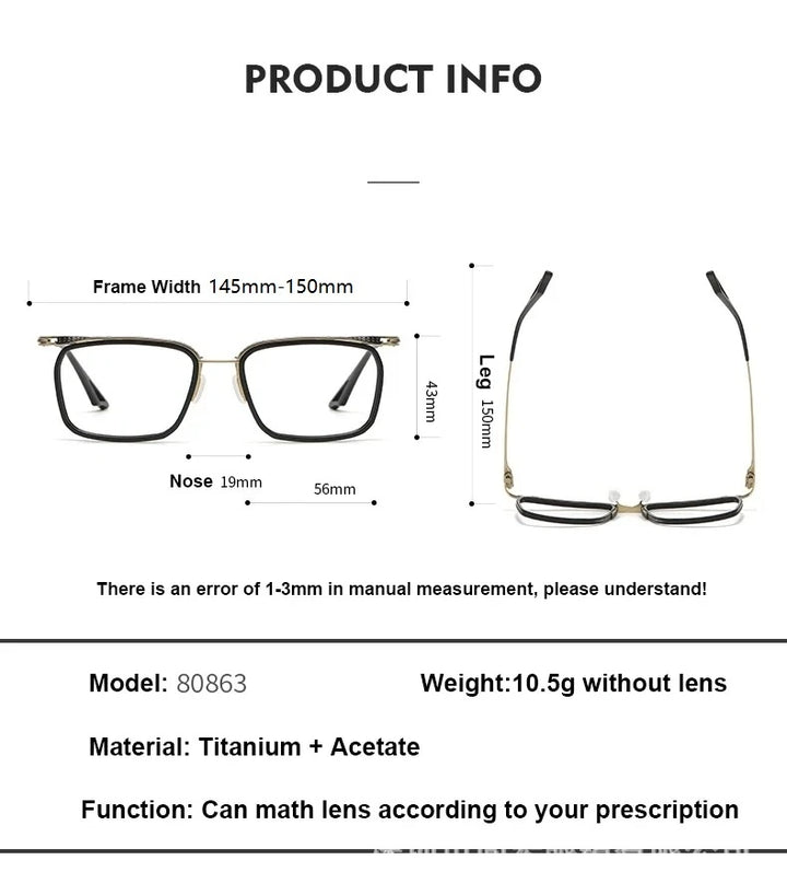 Aimee 80863 Eyeglasses — Frame Dimensions and Sizing Chart