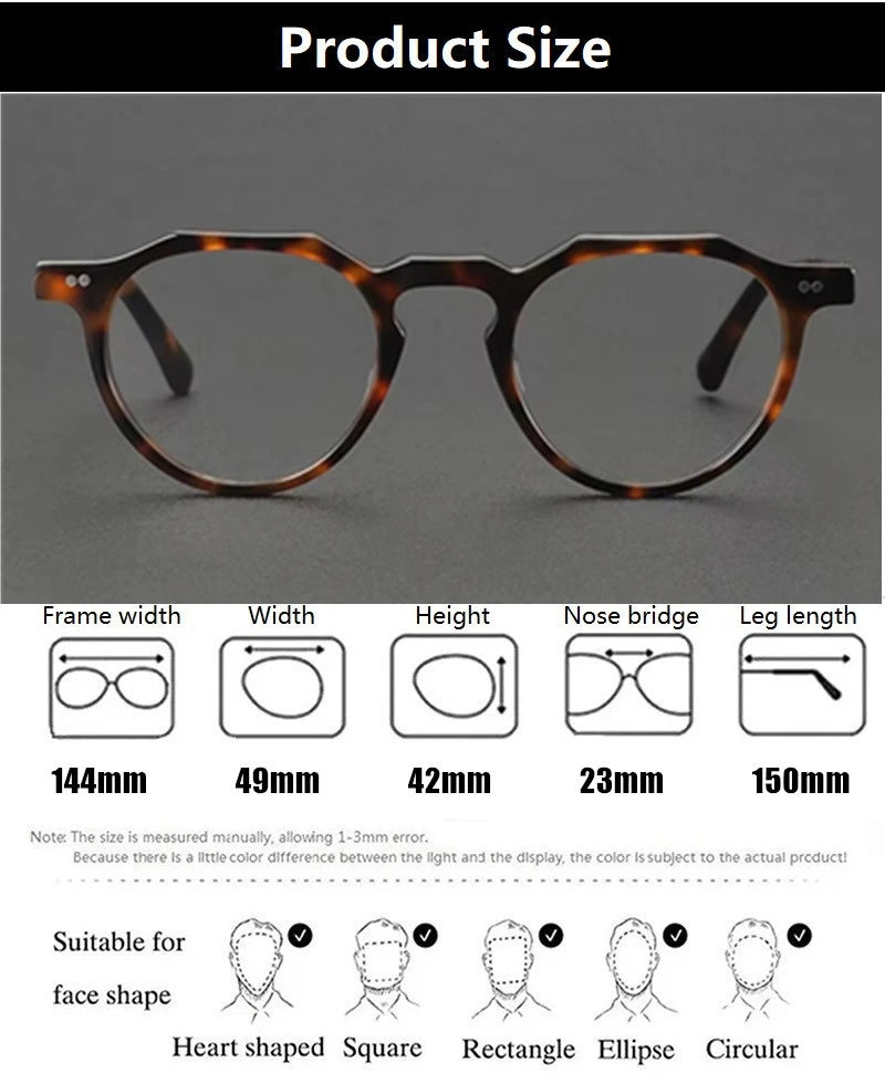 Aimee 8097 Eyeglasses — Frame Dimensions and Sizing Chart