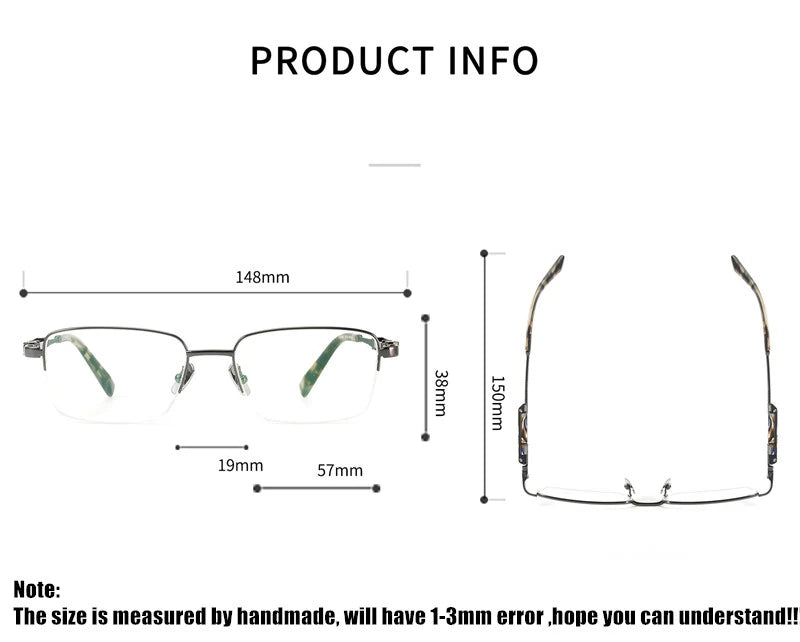 Aimee 81098 Eyeglasses — Frame Dimensions and Sizing Chart