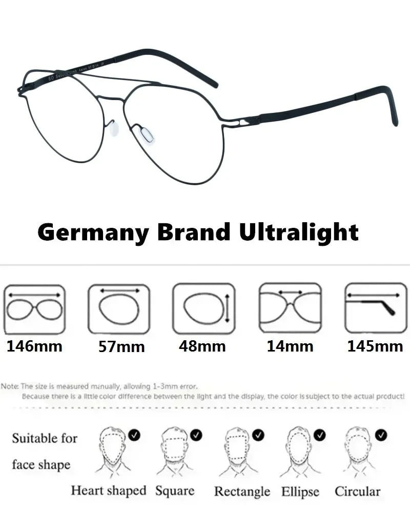 Aimee Dana Eyeglasses — Frame Dimensions and Sizing Chart
