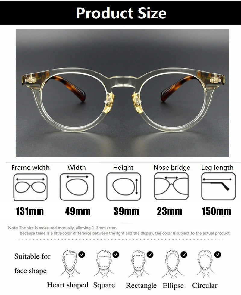 Aimee OTW6031 Eyeglasses — Frame Dimensions and Sizing Chart