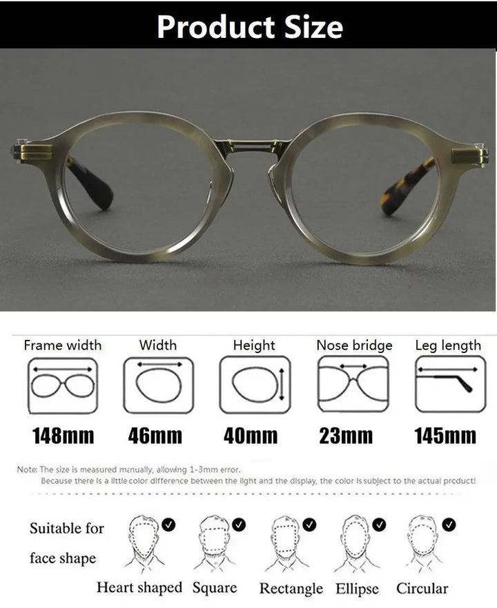 Aimee OTW6039 Eyeglasses — Frame Dimensions and Sizing Chart