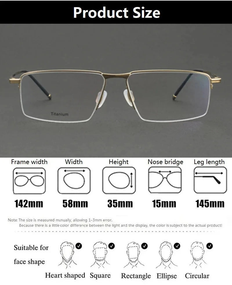 Aimee P-8736 Eyeglasses — Frame Dimensions and Sizing Chart