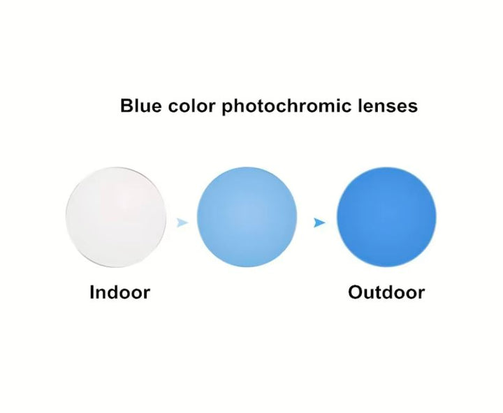 Aimee Single Vision MR Series Photochromic Lenses Lenses Aimee Lenses 1.56 Blue 