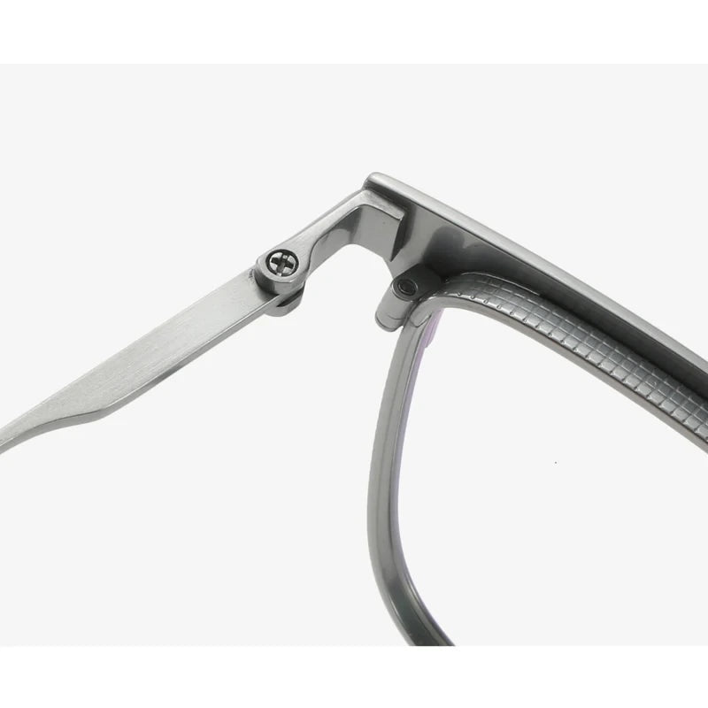Aror Unisex Full Rim Square Titanium Eyeglasses 247104