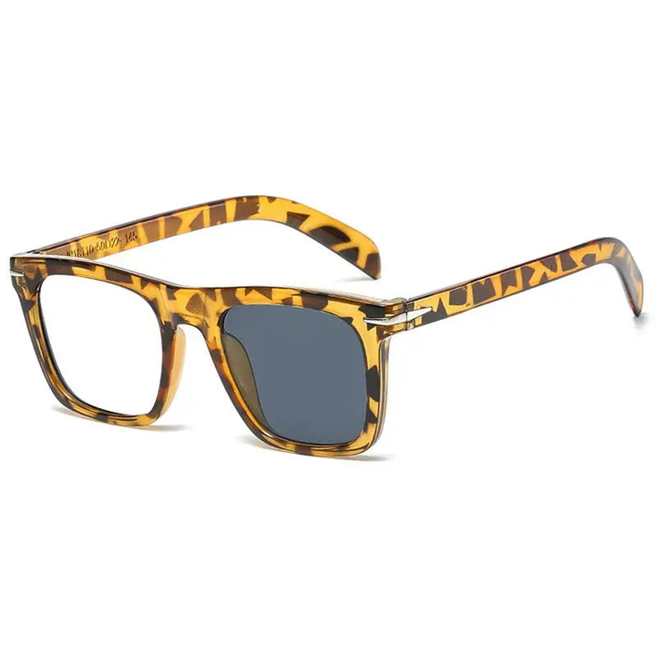 Kocolior Mens Full Rim Square Acetate Reading Glasses 18110.