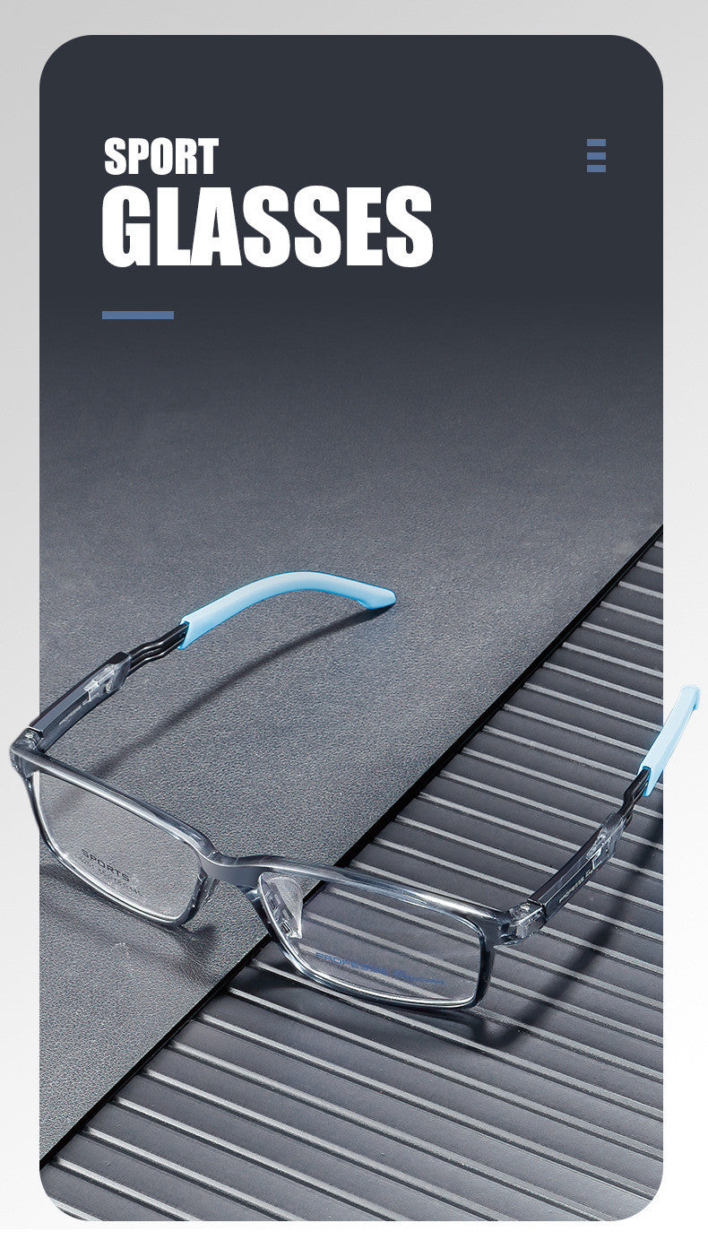 Summer Flower Unisex Full Rim Square Tr 90 Titanium Eyeglasses 62018 — view 2 | Summer Flower at FuzWeb