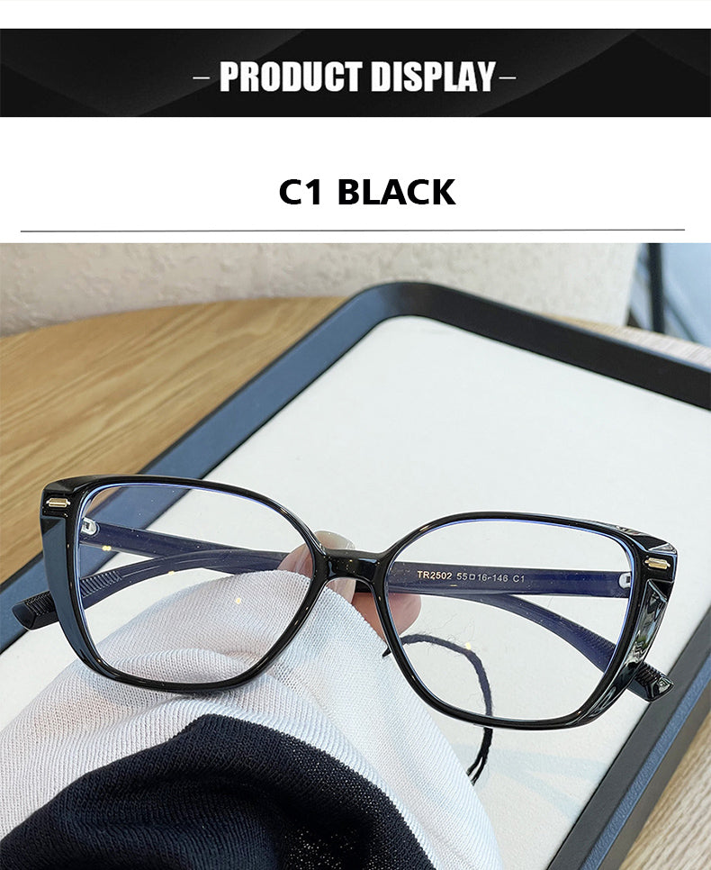 Kansept Womens Full Rim Cat Eye Tr 90 Alloy Reading Glasses 62502 — view 2 | Kansept at FuzWeb