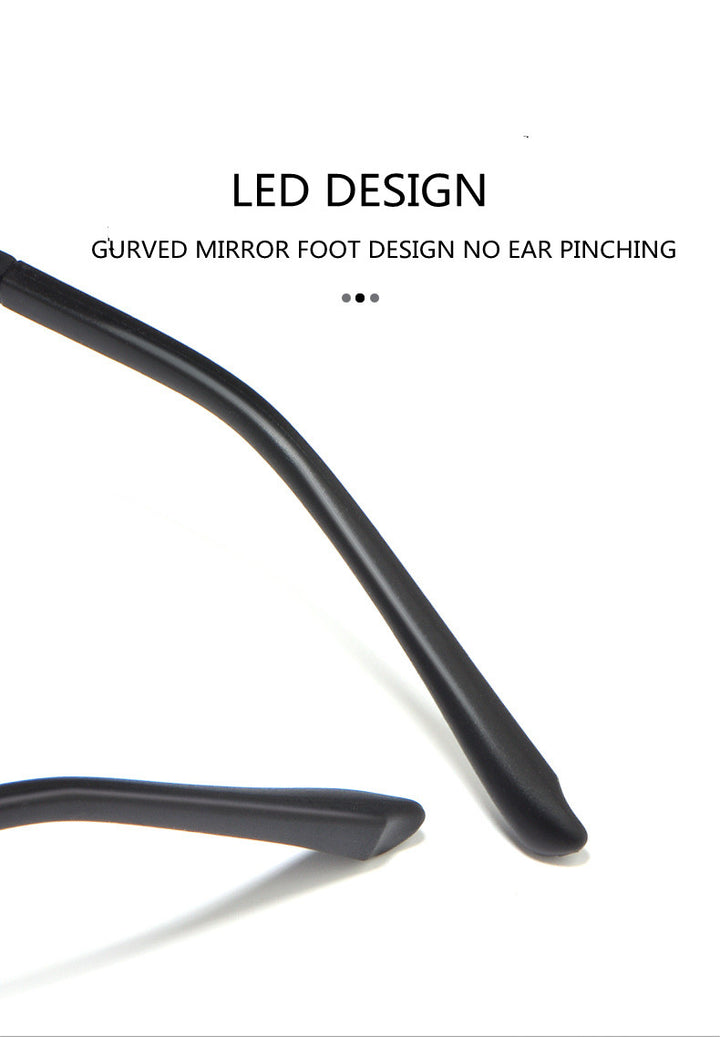 Kocolior Unisex Full Rim Irregular Round Tr 90 Titanium Eyeglasses 1935.