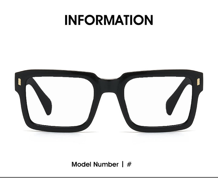 Kocolior 491001 Unisex Full Rim Square PC Frames — view 1 | Kocolior at FuzWeb