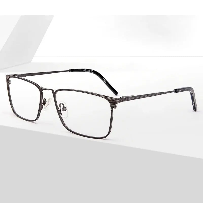 Kansept Women's Full Rim Square Metal Frames 900100 FuzWeb