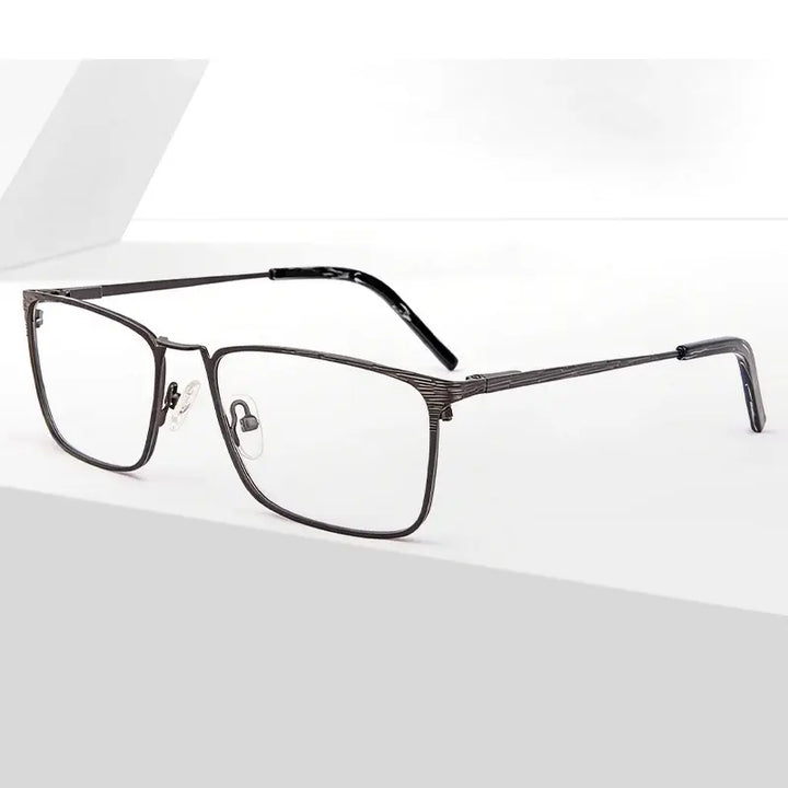Kansept Womens Full Rim Square Metal Frames 900100 — view 1 | Kansept at FuzWeb
