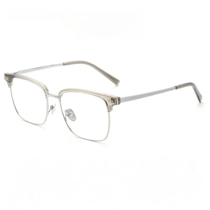 Chashma Ochki Unisex Full Rim Big Square Titanium Tr 90 Eyeglasses 881036.