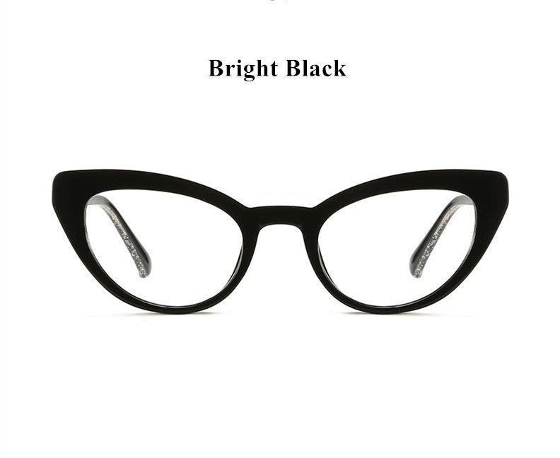 Chashma Womens Full Rim Oval Cat Eye Acetate Eyeglasses 882012 — view 2 | Chashma at FuzWeb