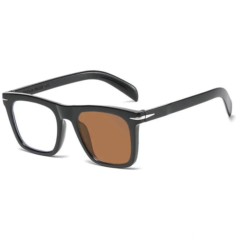 Kocolior Mens Full Rim Square Acetate Reading Glasses 18110.
