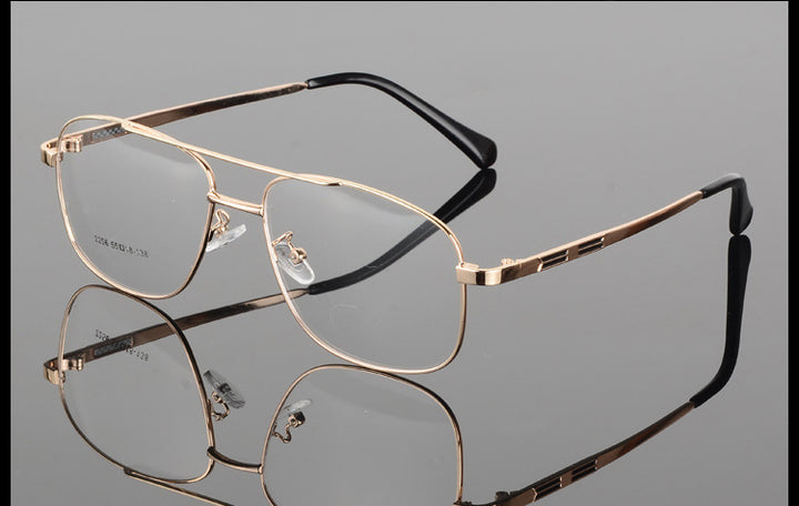 Unisex Alloy Frame Full Rim Eyeglasses 2256 — view 13 | Bclear at FuzWeb