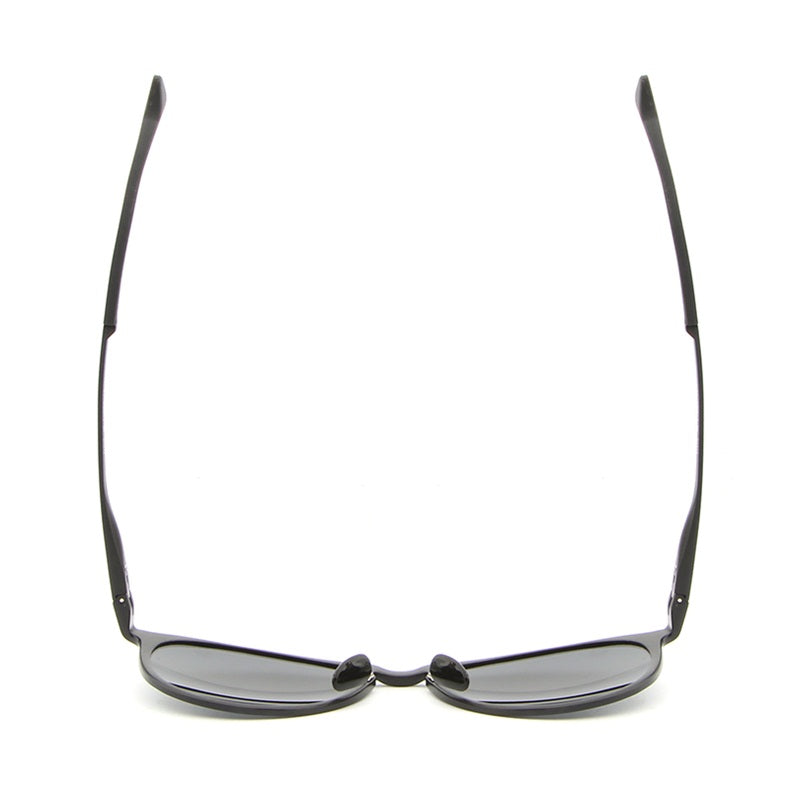 Hdcrafter Unisex Full Rim Oval Round Aluminum Frame Polarized Sunglasses L6625 — view 10 | Hdcrafter Sunglasses at FuzWeb