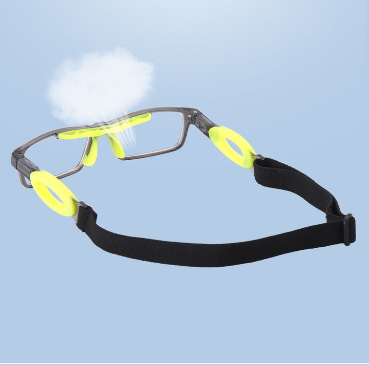 Chashma Ottica Unisex Full Rim Square Tr 90 Titanium Sport Eyeglasses C050 — view 5 | Chashma Ottica at FuzWeb