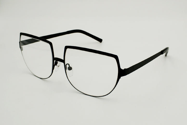 Yujo Unisex Cosplay Full Rim Flat Top Round Alloy Eyeglasses Y007 — view 6 | Yujo at FuzWeb