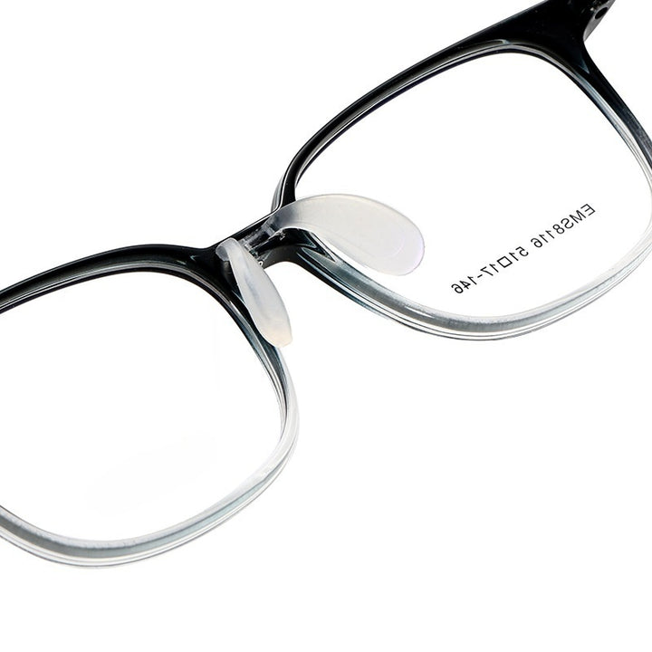 Chashma Ochki Unisex Full Rim Square Tr 90 Titanium Eyeglasses 938116.