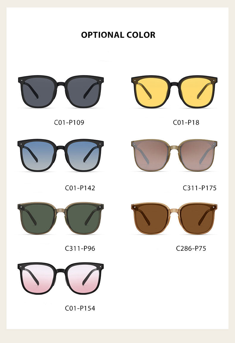 Zirosat Unisex Full Rim Square Alloy Foldable Sunglasses WT7901.