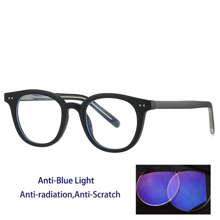 Kocolior Unisex Full Rim Oval Tr 90 Photochromic Reading Glasses 28005.