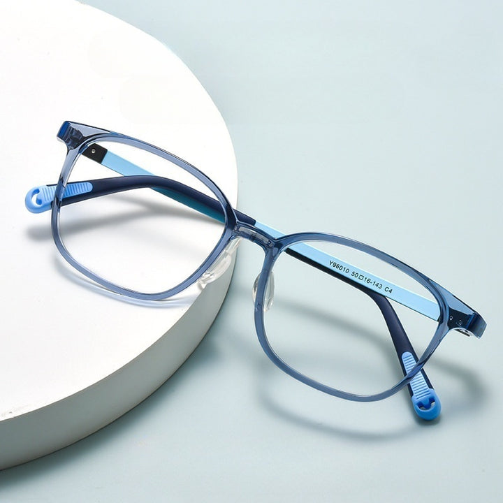 Chashma Ochki Unisex Full Rim Square Tr 90 Titanium Tr 90 Eyeglasses 396010 — view 1 | Chashma Ochki at FuzWeb