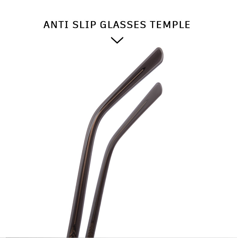 Kansept Unisex Full Rim Square Tr 90 Alloy Reading Glasses 25007.