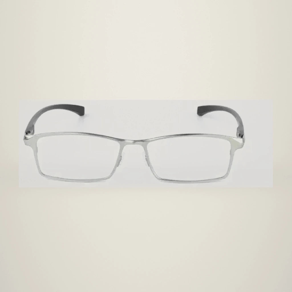 Bclear Men's Full Rim Square Tr 90 Titanium Eyeglasses 90644 — view 1 | Bclear at FuzWeb