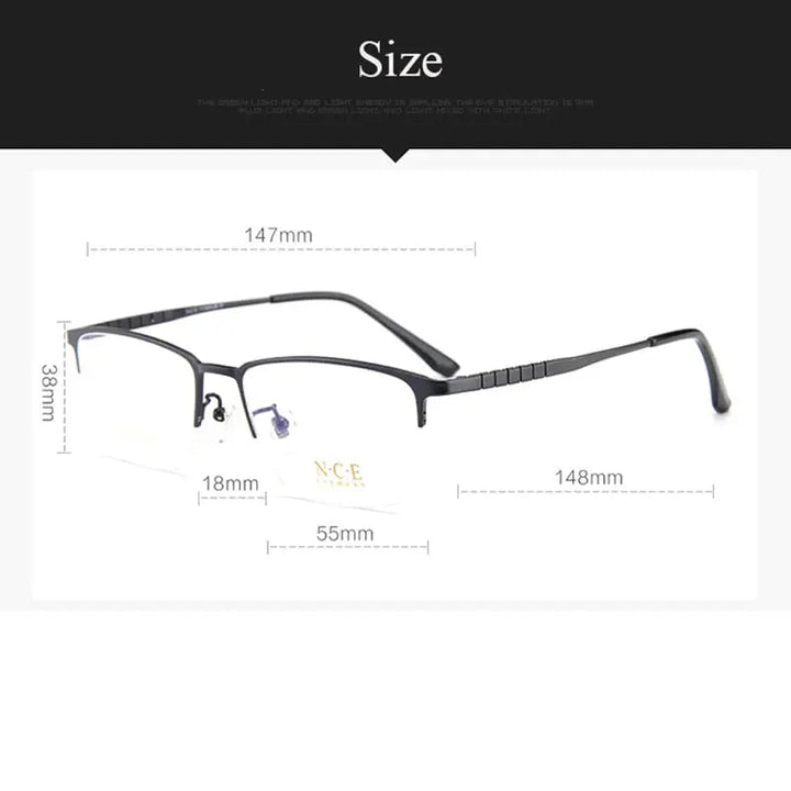 Bclear 50039 Size Guide (147-55-38-18-142 mm)