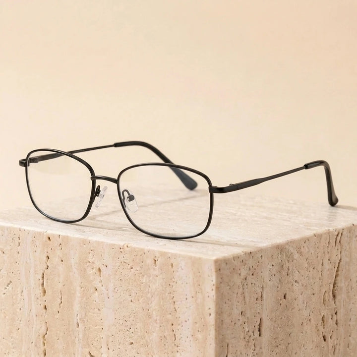 Unisex Full Rim Memory Alloy Frame Eyeglasses S611 — view 1 | Bclear at FuzWeb