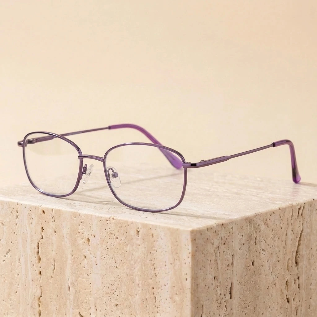 Unisex Full Rim Memory Alloy Frame Eyeglasses S611 — view 5 | Bclear at FuzWeb