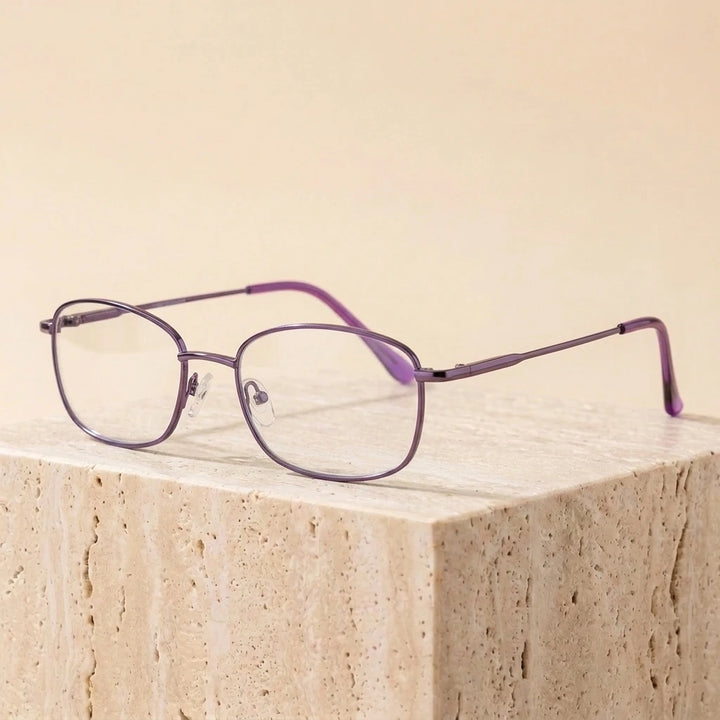 Unisex Full Rim Memory Alloy Frame Eyeglasses S611 — view 5 | Bclear at FuzWeb
