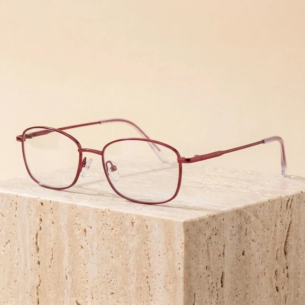 Unisex Full Rim Memory Alloy Frame Eyeglasses S611 — view 2 | Bclear at FuzWeb