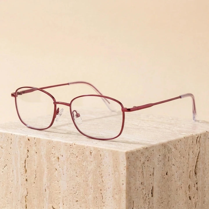 Unisex Full Rim Memory Alloy Frame Eyeglasses S611 — view 2 | Bclear at FuzWeb