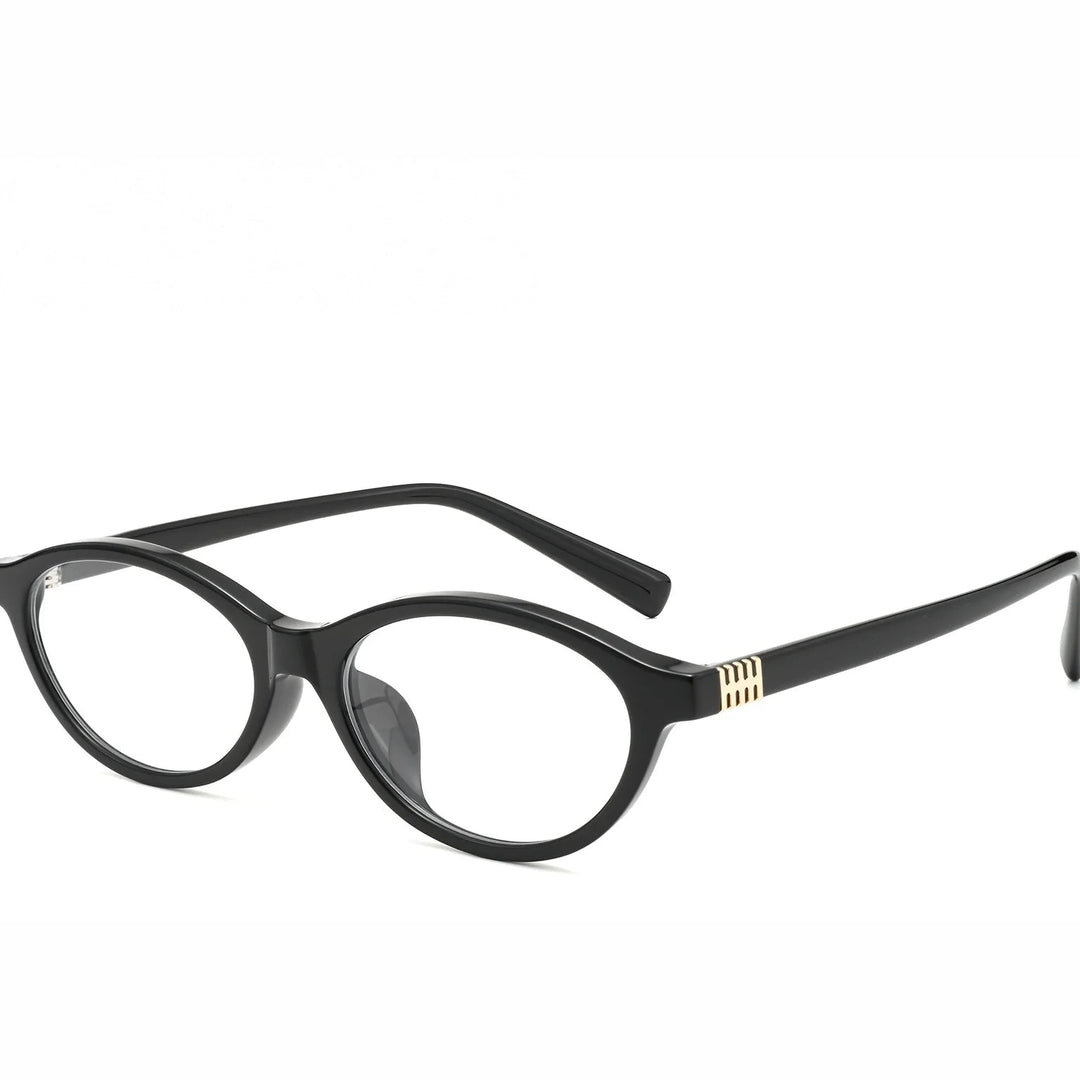 Bclear Women Full Rim Cat Eye Acetate Eyeglasses BSF-92280BD - Black