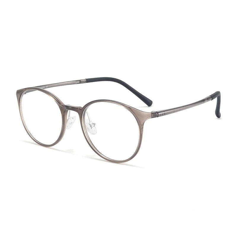 Bclear Women Full Rim Round TR90 Eyeglasses MY-1143 - C 5