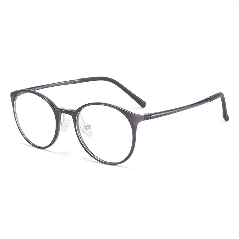 Bclear Women Full Rim Round TR90 Eyeglasses MY-1143 - C6