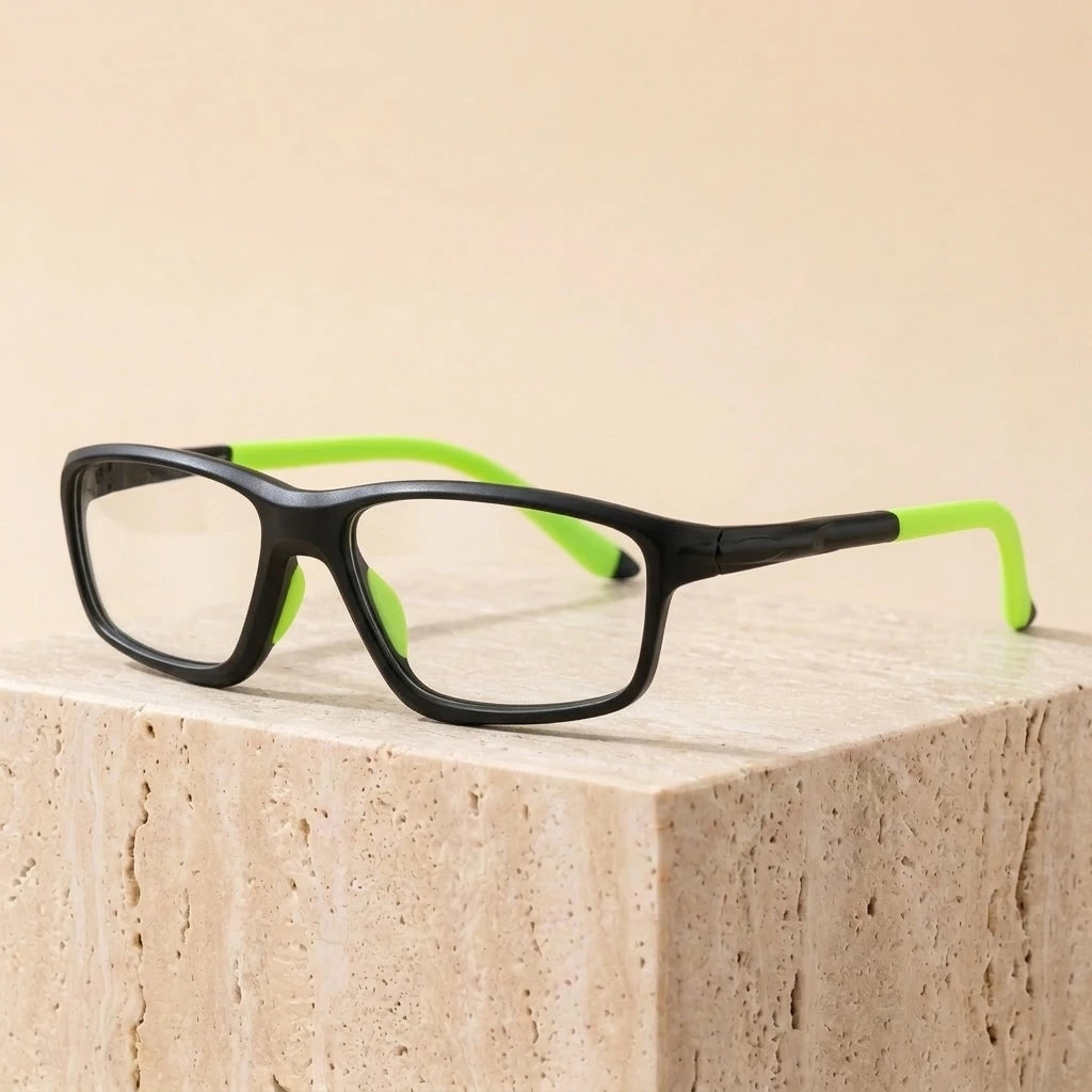 Men's TR90 Full Rim Frame Sports Eyeglasses Zt9231 — view 1 | Bclear at FuzWeb