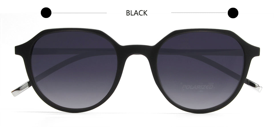 Esnbie Womens Full Rim Oval Tr 90 Titanium Eyeglasses Clip On Sunglasses 70991 — view 2 | Esnbie at FuzWeb
