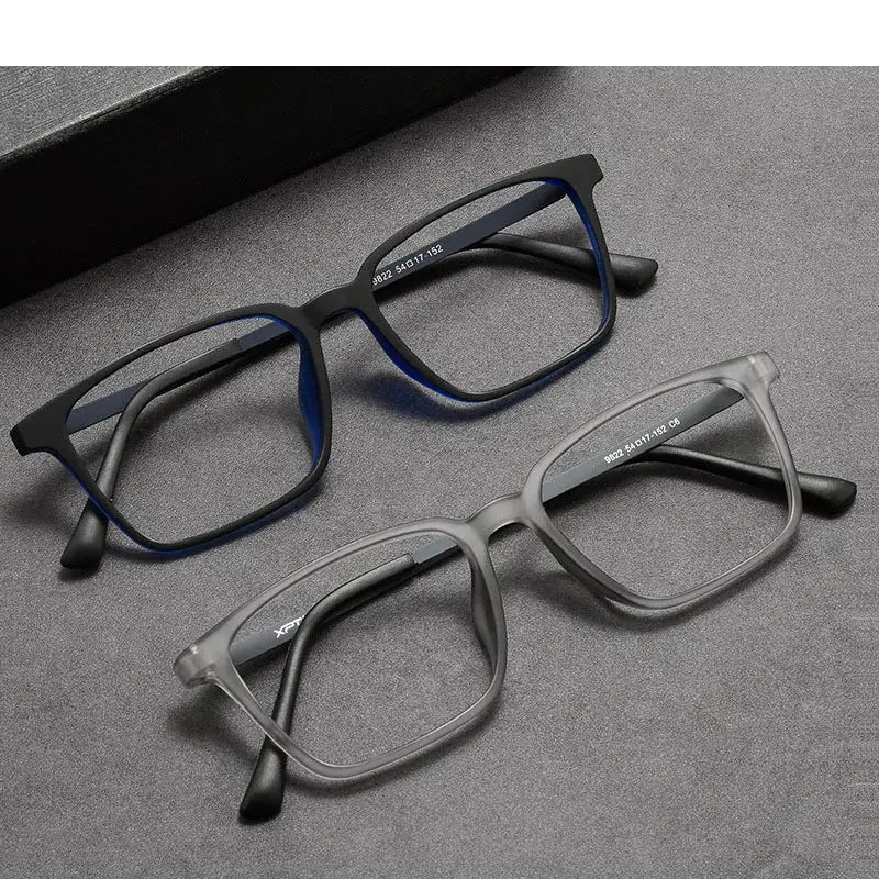 Kansept Unisex Full Rim Square Tr 90 Titanium Frames 982200 FuzWeb