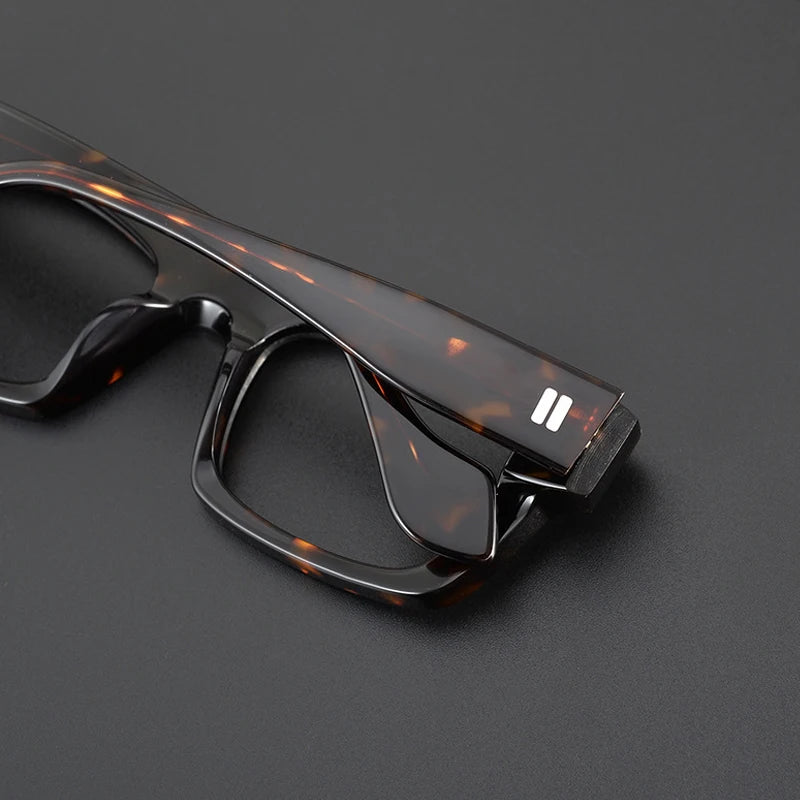 Gatenac Unisex Full Rim Square Acetate Eyeglasses Gxyj1087 — view 5 | Gatenac at FuzWeb