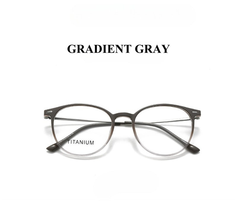 Chashma Ochki Womens Full Rim Round Tr 90 Titanium Eyeglasses 57017 — view 2 | Chashma Ochki at FuzWeb