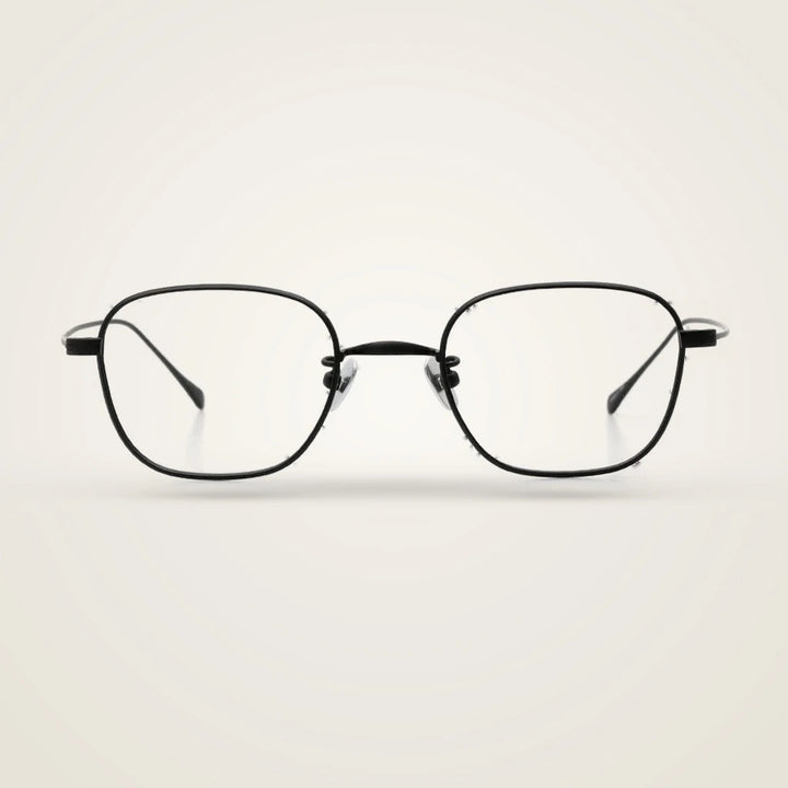 Blackmask Unisex Full Rim Square Pure Titanium Eyeglasses BM-G199 — view 3 | Blackmask at FuzWeb
