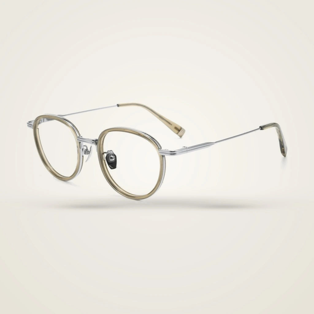 Blackmask Unisex Full Rim Round Titanium Acetate Eyeglasses BM-KJ20 — view 4 | Blackmask at FuzWeb